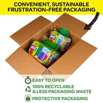 Crayola Washable Sidewalk Chalk Set, Outdoor Toy, Gifts for Kids, 72 Count [Amazon Exclusive].