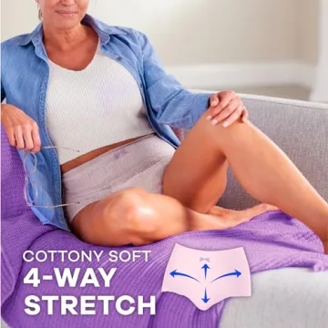 Always Discreet Women's Disposable Underwear for Incontinence