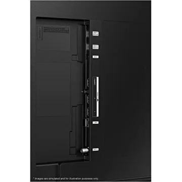 SAMSUNG 65-Inch Class Crystal UHD 4K CU8000 Series PurColor,Object Tracking Sound Lite,Q-Symphony,Motion Xcelerator,Ultra Slim,Solar Remote,Smart TV with Alexa Built-in (UN65CU8000,2023 Model),Black