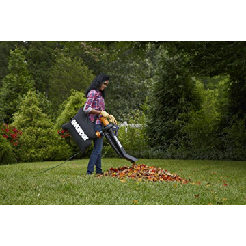 WORX WG509 12 Amp Electric Leaf Blower Vacuum Mulcher