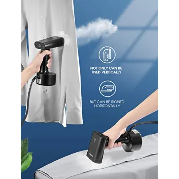 Portable Garment Steamer, 1200W Quick Heat Up for Travel