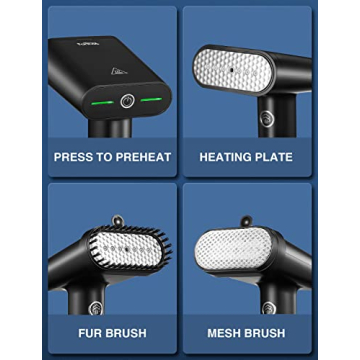 Portable Garment Steamer, 1200W Quick Heat Up for Travel