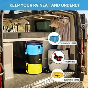 RV Hose Storage Bag Set for Organized RV Adventures