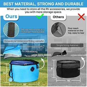 RV Hose Storage Bag Set for Organized RV Adventures