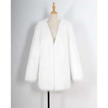 Women Faux Fur Coat - Cozy & Stylish Winter Essential