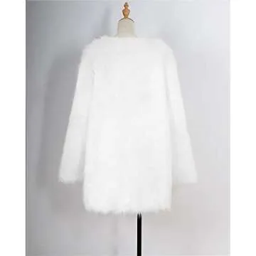 Women Faux Fur Coat - Cozy & Stylish Winter Essential