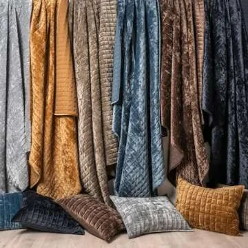 RECYCO Luxury Velvet Quilt Set - Elegant Bedding Comfort