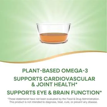 Nature's Way NutraVege Plant Based Omega-3 Extra Strength**, Eye, Heart, and Brain Health*, Cranberr...