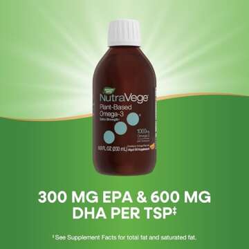 Nature's Way NutraVege Plant Based Omega-3 Extra Strength