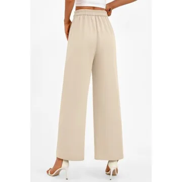 Chic Wide Leg Pants for Women | PRETTYGARDEN Palazzo Trousers