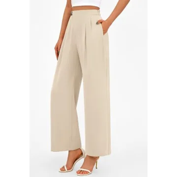 Chic Wide Leg Pants for Women | PRETTYGARDEN Palazzo Trousers