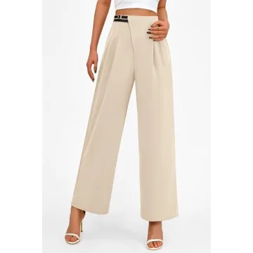 Chic Wide Leg Pants for Women | PRETTYGARDEN Palazzo Trousers