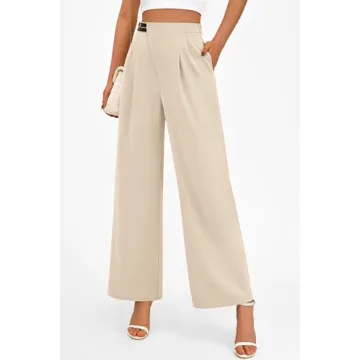 Chic Wide Leg Pants for Women | PRETTYGARDEN Palazzo Trousers