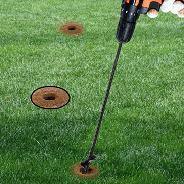 Ruooson Garden Auger Drill Bit - Quick Planting Tool