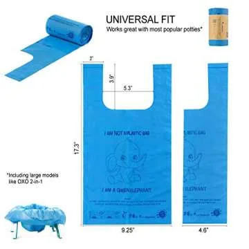 Eco-Friendly Travel Potty Liners for Toddlers