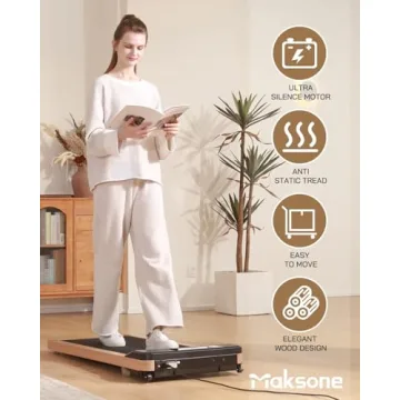 Maksone Under Desk Treadmill for Home Office Fitness