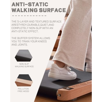 Maksone Under Desk Treadmill for Home Office Fitness