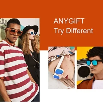 ANYGIFT Sunglasses Travel Organizer 4 Slots Portable & Stylish