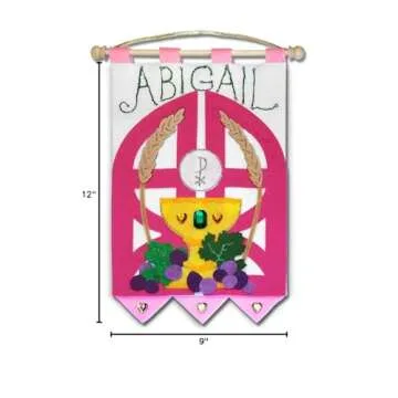 First Communion Banner Kit - Illuminated Ink Gates Art Kit