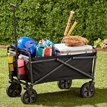 Seina Heavy Duty Folding Utility Cart for All Occasions