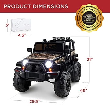 Best Choice 12V Kids Ride On Truck with Remote Control