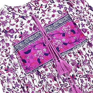 UIMLK Boho Maxi Dress for Women - Chic Summer Style