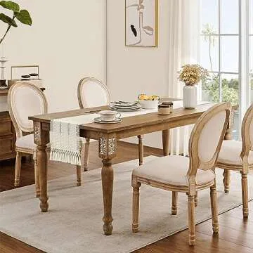 ZeeMart Macrame Style Boho Table Runner for Stylish Dining