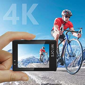 SJCAM SJ5000 4K Action Camera - Dual Screen & Waterproof