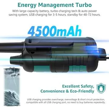 Topsung Walkie Talkies for Adults Long Range Rechargeable 6 Pack, Multi-purpose FRS 2 Way Radios with NOAA USB Chargers 4500mAh Battery for Family Seniors Care Garage Work Camping Hiking Skiing Cruise