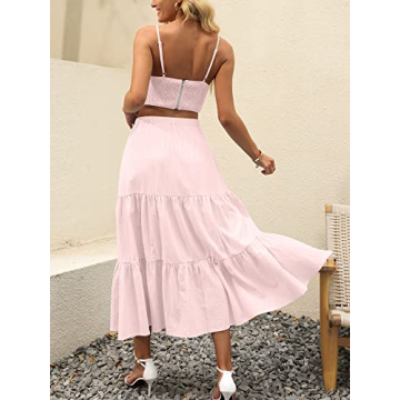 Trendy ANRABESS Women’s Summer Boho Skirt Dress 2024