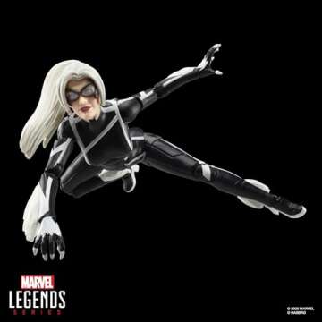 Marvel Legends Series Gamerverse Black Cat Felicia Hardy, Spider-Man 2 Video Game-Inspired Collectible 6 Inch Action Figure
