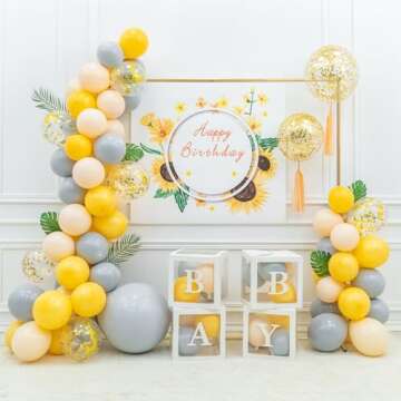 yumiaohe 6.6Ft Wedding Arch Backdrop Stand,Adjustable Balloon Arch Stand, Gold Backdrop Stand,Backdrop Stand Kit for Ceremony Birthday Party Celebration Baby Shower Candy Halloween Balloon Arch…