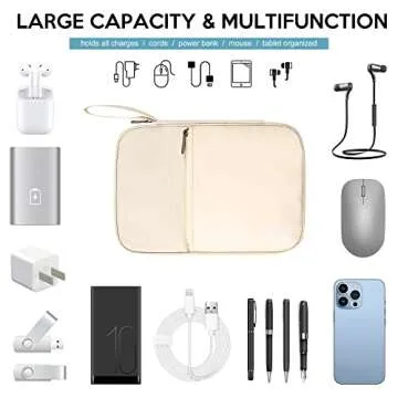 SELlyFELLY Compact Electronics Travel Organizer