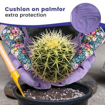 Durable Breathable Gardening Gloves for Women