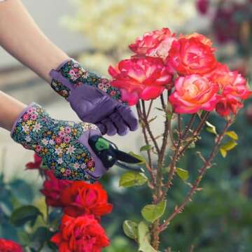 Durable Breathable Gardening Gloves for Women
