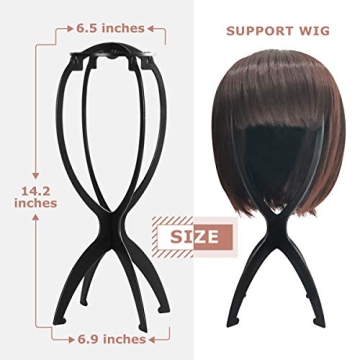 Dreamlover Wig Stand for Multiple Wigs - Durable 3 Pack