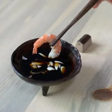 Japandi Three-Footed Decorative Bowl for Home Decor