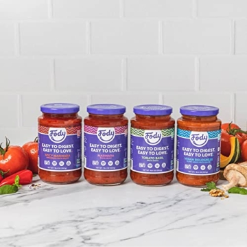 Fody Tomato Basil Pasta Sauce 19.4 oz Low FODMAP Organic