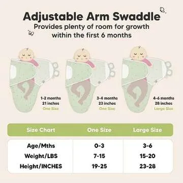 3-Pack Organic Baby Swaddle Sleep Sacks - Newborn Swaddle Sack, Ergonomic Baby Swaddles 0-3 Months, Swaddles for Newborns, Baby Sleep Sack, Baby Swaddle Blanket Wrap, Baby Essentials (Bunnies)