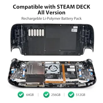 SiWiQU Battery Pack for Steam Deck - 42Wh Replacement