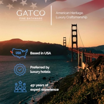 Gatco 1436C Pedestal Toilet Paper Holder in Chrome 22"