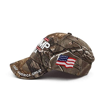 Donald Trump 2024 Adjustable Camo Baseball Cap