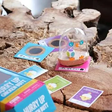 Exploding Kittens Hurry Up Chicken Butt 2-6 Players - Ages 4+ - 2 Minutes to Play - Hot Potato Style...