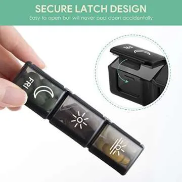 Weekly Pill Organizer for Seamless Medication Management