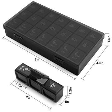 Weekly Pill Organizer for Seamless Medication Management