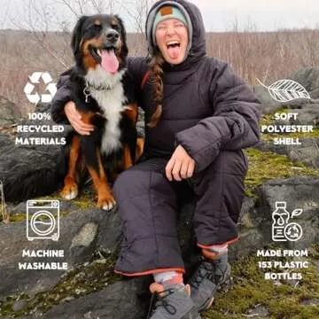 Selk'bag Lite: Versatile Wearable Sleeping Bag for All Adventures