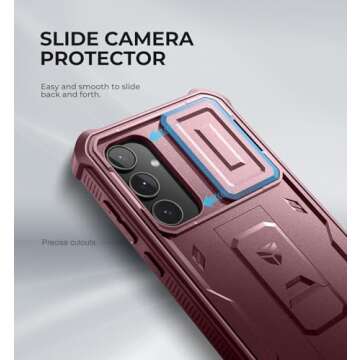 Dexnor Galaxy A35 5G Case: Military-Grade Protection