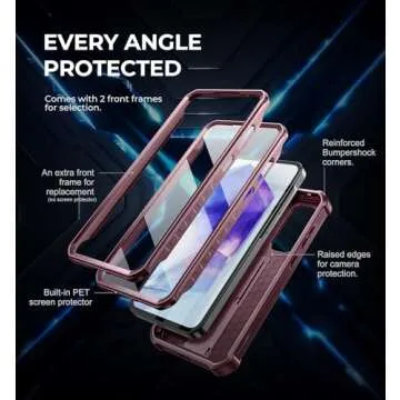 Dexnor Galaxy A35 5G Case: Military-Grade Protection