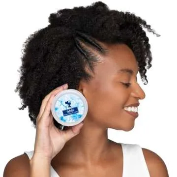 Camille Rose Black Castor Oil & Chebe Edge Control, Strengthening and Smoothing Hair Gel for Shine and Sculpting, 2 oz