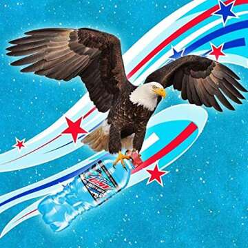 Limited Edition Mountain Dew Liberty Brew 6 Bottles